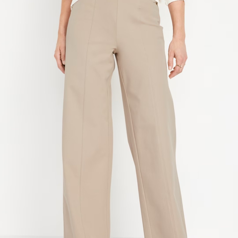 Old Navy High-Waisted Pull-On Pixie Super Wide-Leg Pants